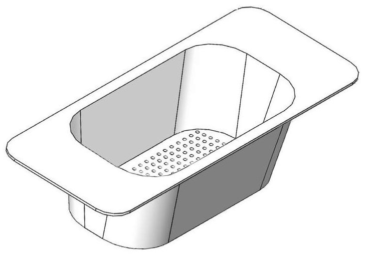 Коландер GERHANS  пластик K30300