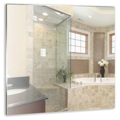 Зеркало для ванной "Квадрат" 400х400