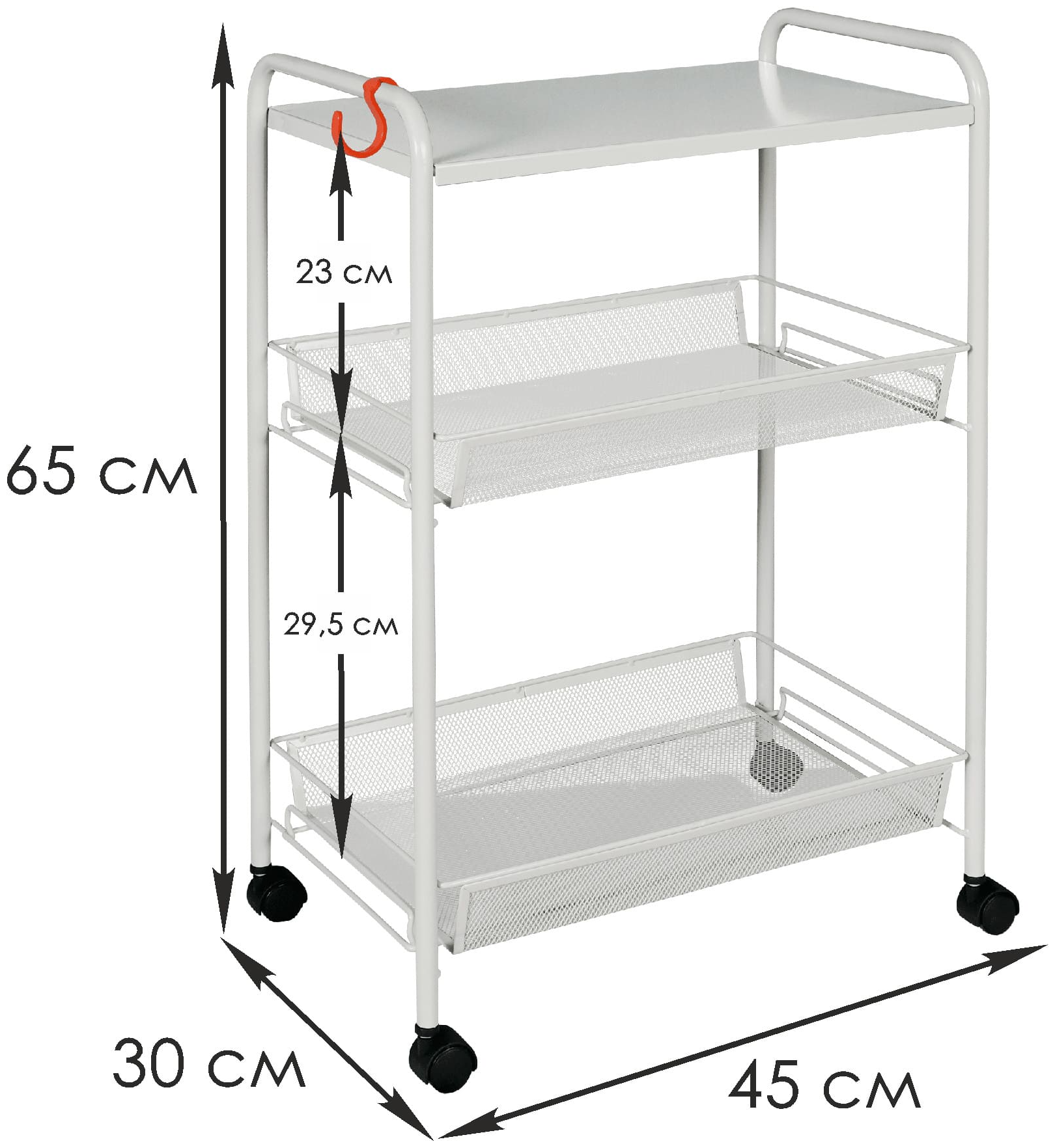 Этажерка "Ладья  33КС" серый  Соликамск