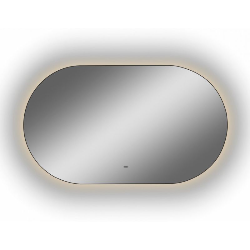 Зеркало Fleur LED 1000х600 с бесконтактным сенсором, холодная подсветка ЗЛП607