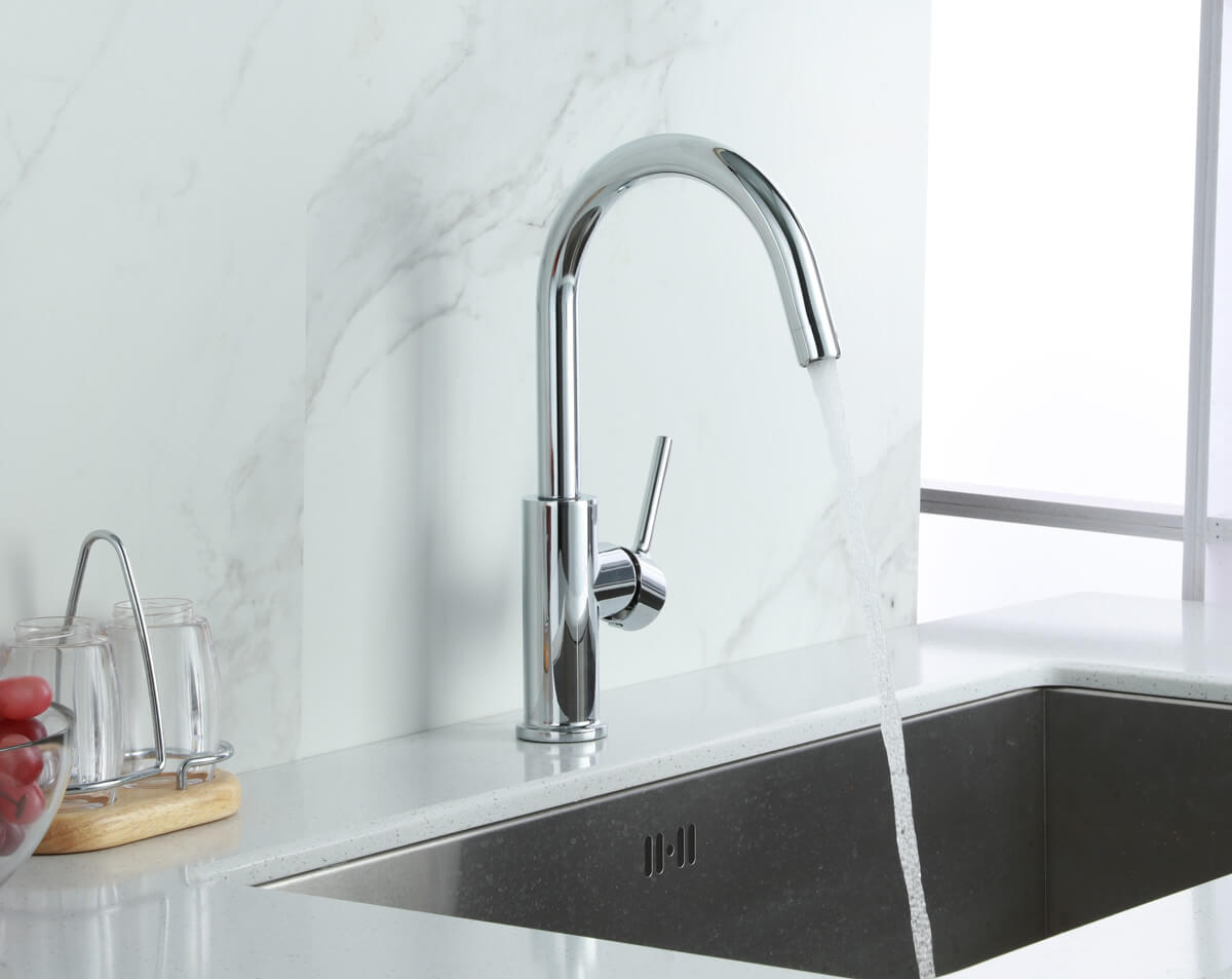 Смеситель для кухни LEMARK LM3073C хром
