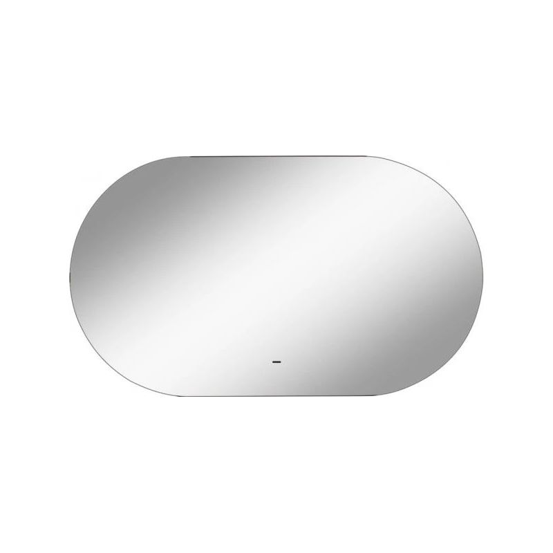 Зеркало Fleur LED 1200х700 с бесконтактным сенсором, холодная подсветка ЗЛП639