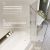 Шторка на ванну STWORKI Орхус распашная, 90, профиль хром глянцевый, прозрачное стекло