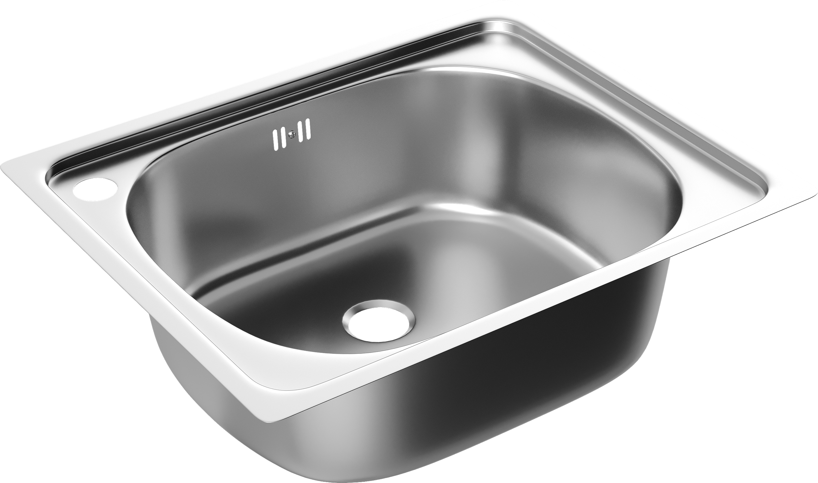 Мойка кухонная Domaci Равенна Ssik DCL 500*400 (6) 1T отверстие под смеситель слева