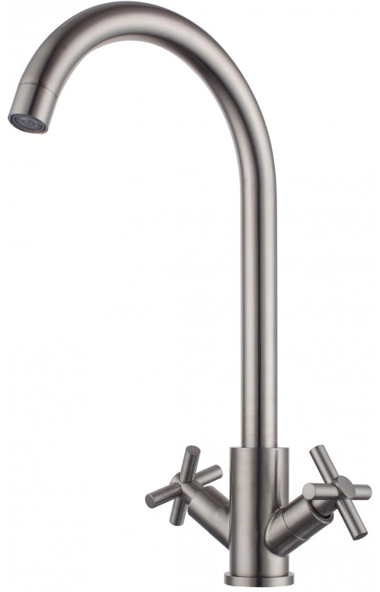Смеситель для кухни Fmark FS8432 серый – купить с доставкой по Ижевску ...