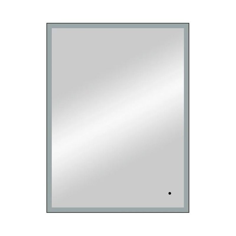 Зеркало для ванной solid black  LED 600*800 с сенсором