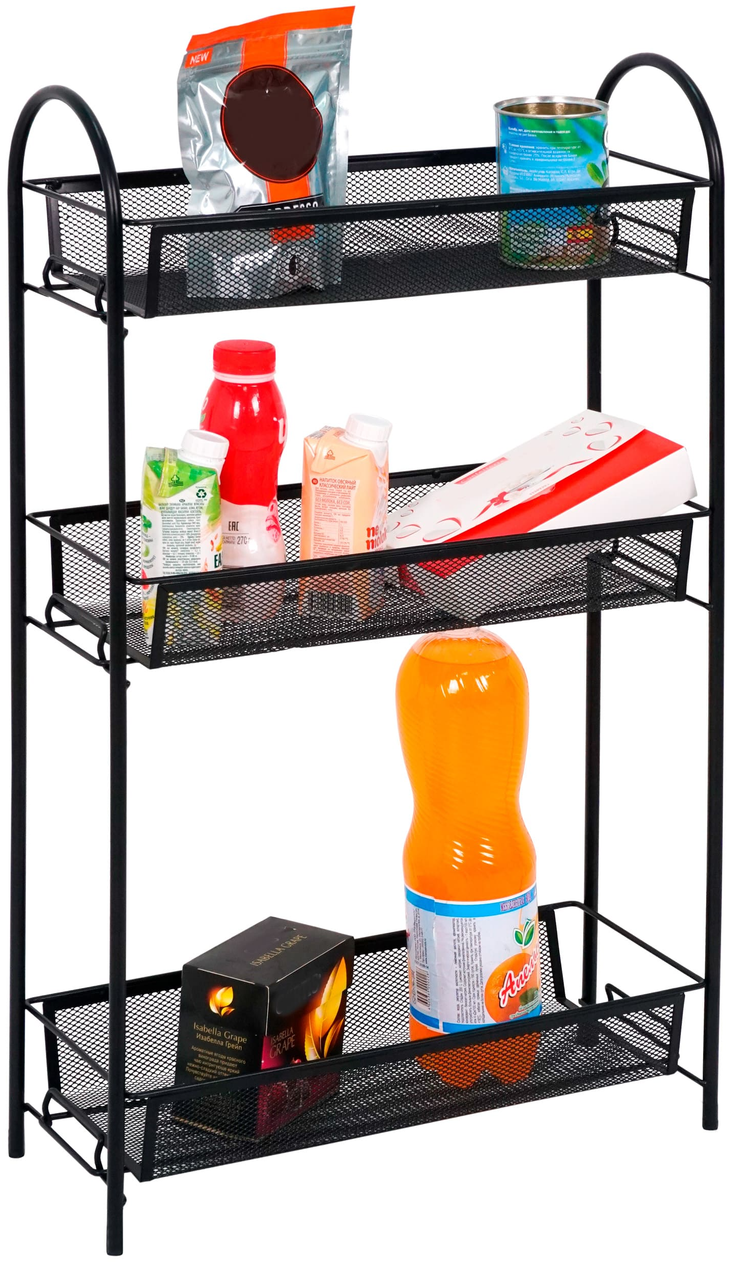 Этажерка "Ладья 13" металлик  Соликамск