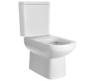 Унитаз напольный Roca Dama Senso Compacto горизонтальный выпуск
