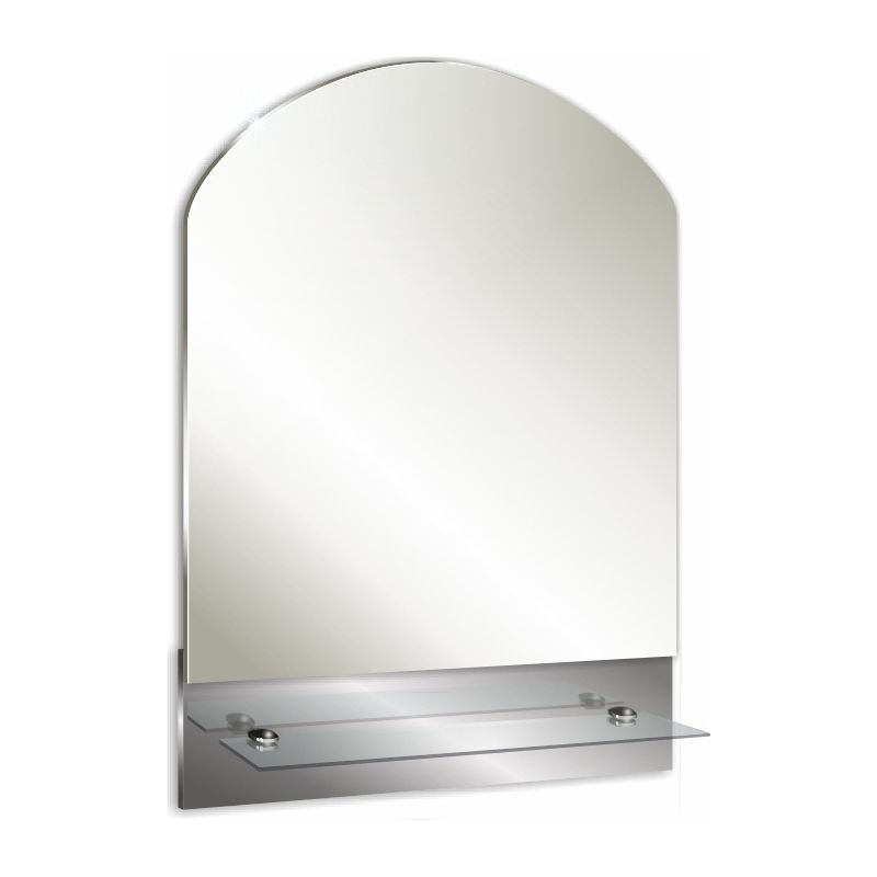 Зеркало для ванной "Амели" 390х565 с полкой