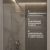 Душевая перегородка STWORKI Берген 60 см, профиль хром глянцевый, прозрачное стекло