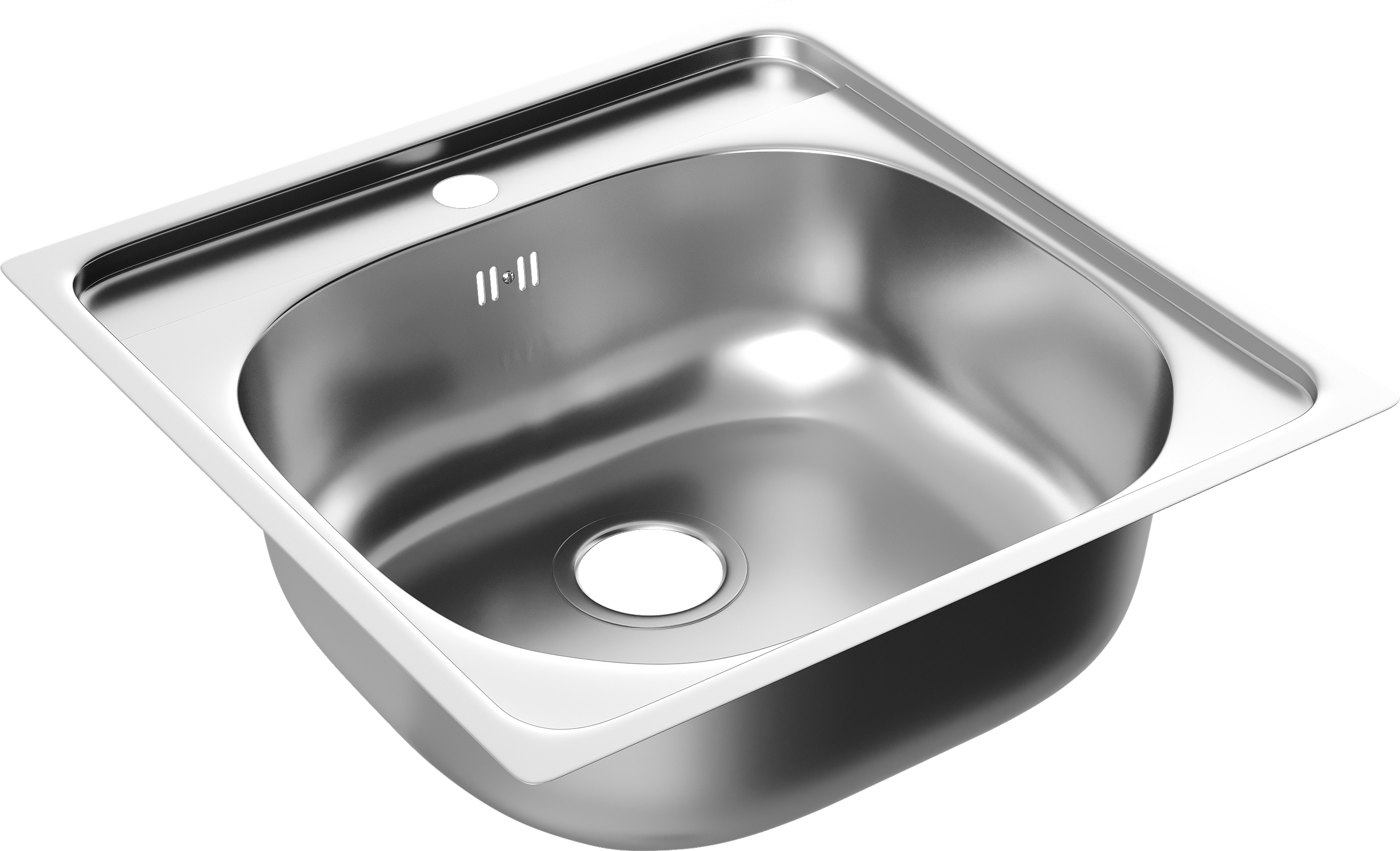 Мойка кухонная Domaci Равенна Ssik DCL 480*480 (6) TG