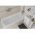Акриловая ванна DIWO Ростов 150х70, встраиваемая, прямоугольная, без гидромассажа, с подлокотниками