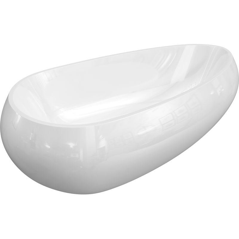 Акриловая ванна Artemis Lalage 180x85 белая глянцевая