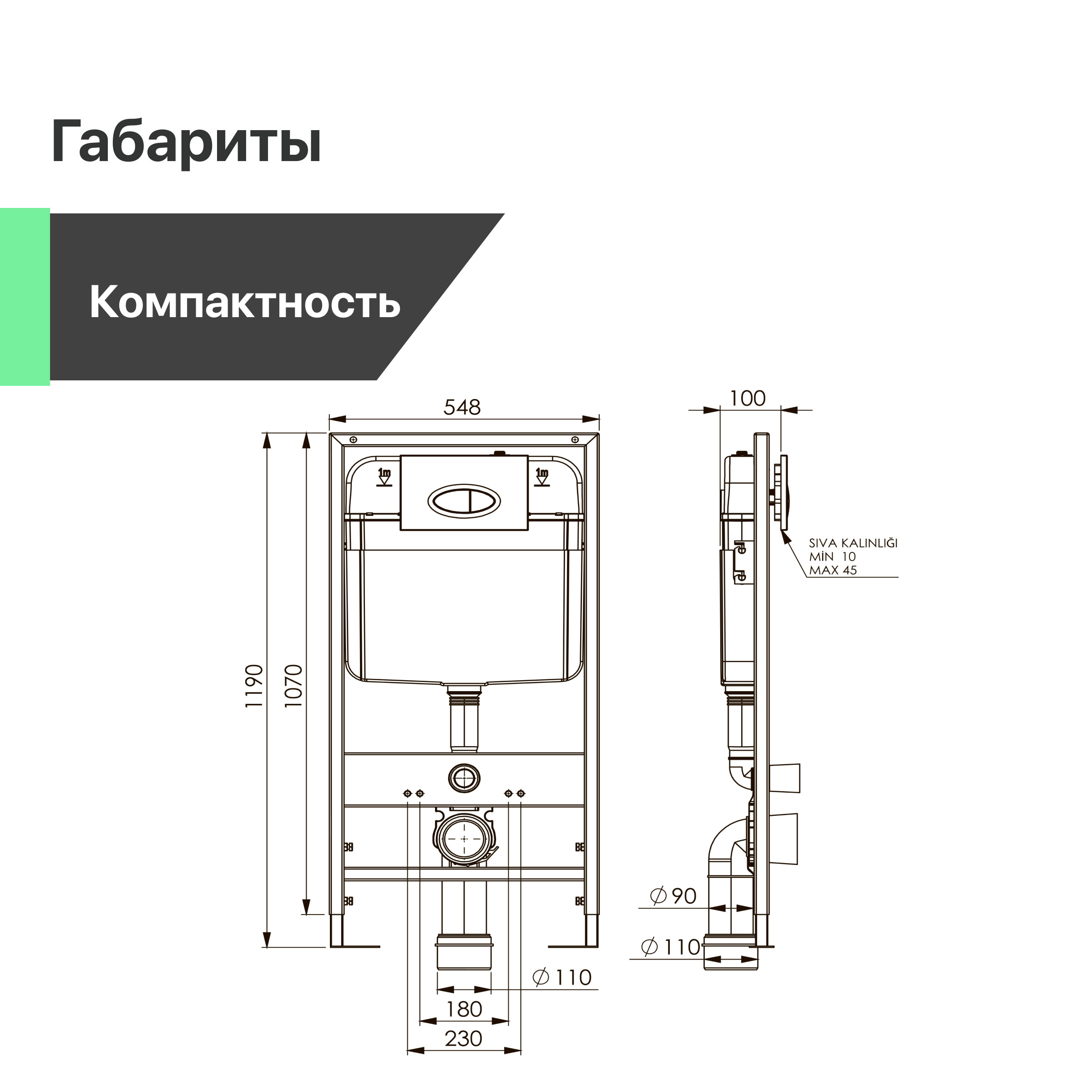 Комплект Унитаз подвесной BOCCHI Taormina Arch 1012-001-0129 белая + Крышка A0302-001 с микролифтом, глянцевая белая + Инсталляция EWRIKA ProLT 0026-2020 + Кнопка 0040 хром матовый + Биде подвесное 1121-001-0120 + Инсталляция AlcaPlast A105 /1120