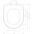 Унитаз подвесной BOCCHI Taormina Arch 1012-001-0129 белый, с крышкой A0302-001 с микролифтом