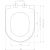 Унитаз подвесной BOCCHI V-Tondo 1416-006-0129 серый матовый, с крышкой A0302-006 с микролифтом