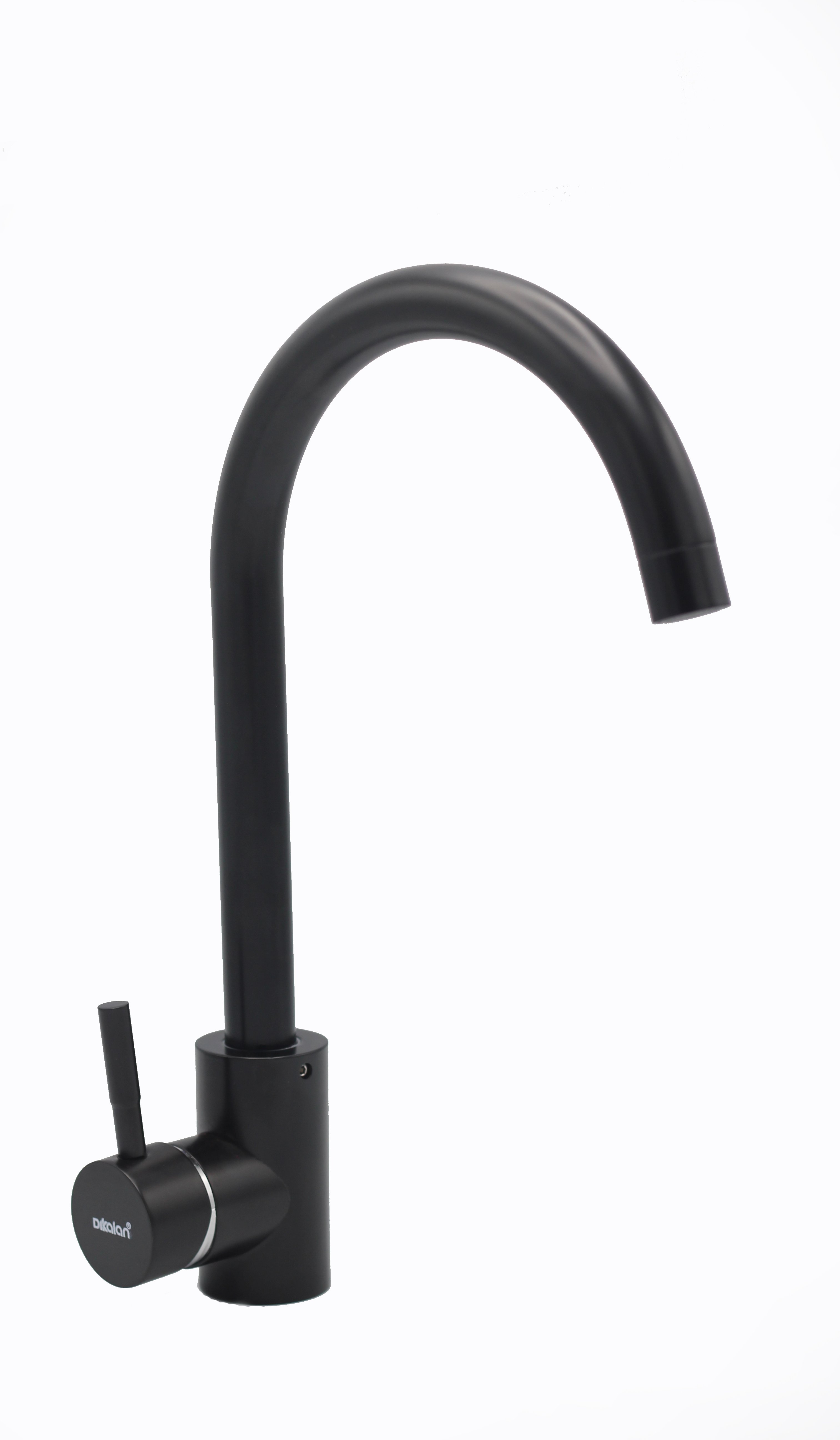 Смеситель кухня Dikalan D 4050-7 чёрн мат.
