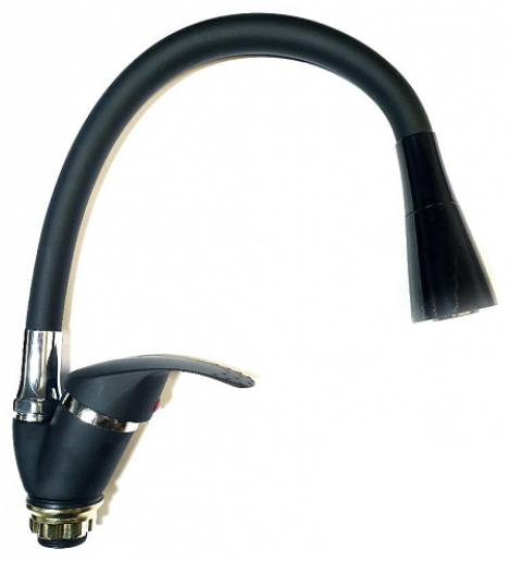 Смеситель для раковины Белые Колодези D536 U-BLACK черный