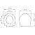 Комплект Унитаз подвесной DIWO Анапа безободковый, с крышкой-сиденьем 800-003-709 микролифт + Инсталляция 4501 + Кнопка 7310 белая