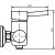 Смеситель для душа DIWO Казань DW-KAZ-20-000