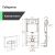 Комплект Унитаз подвесной DIWO Коломна 0700 с микролифтом + Инсталляция EWRIKA ProLT 0026-2020 с кнопкой смыва 0054 черной матовой