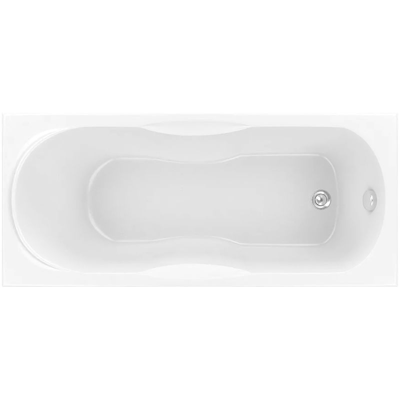 Акриловая ванна DIWO Ярославль 150x70 прямоугольная, пристенная, российская с ножками