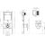 Комплект Унитаз подвесной DIWO Сочи 7508N003-0079 безободковая + Крышка Yakut 0344 с микролифтом + Инсталляция 4501 + Кнопка 7310 белая