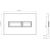 Комплект Унитаз подвесной DIWO Анапа безободковый + Крышка 804-003-701 термопласт + Инсталляция 4501 + Кнопка 7320 белая