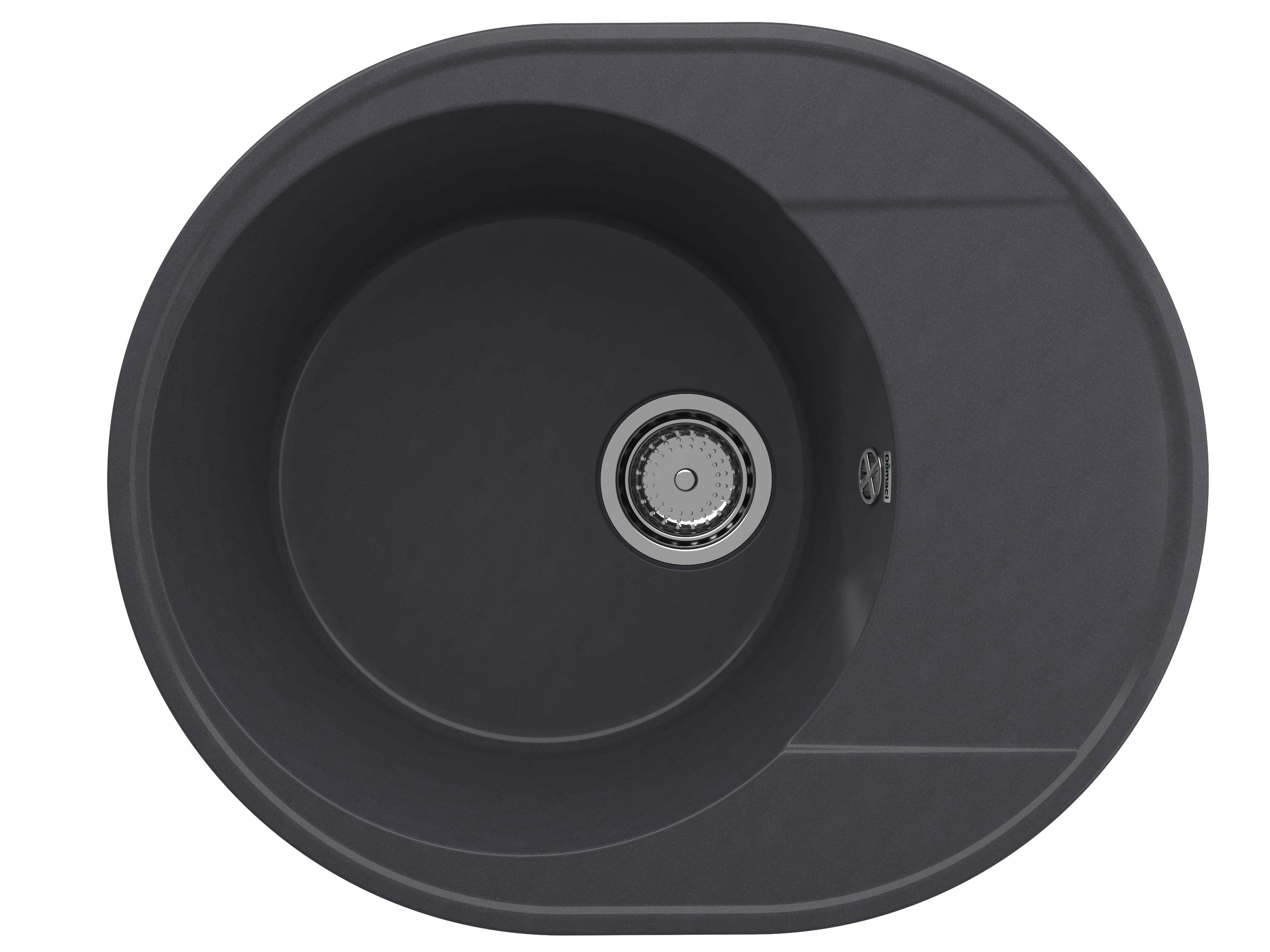Мойка кухонная Domaci Солерно DN 585-08 космос
