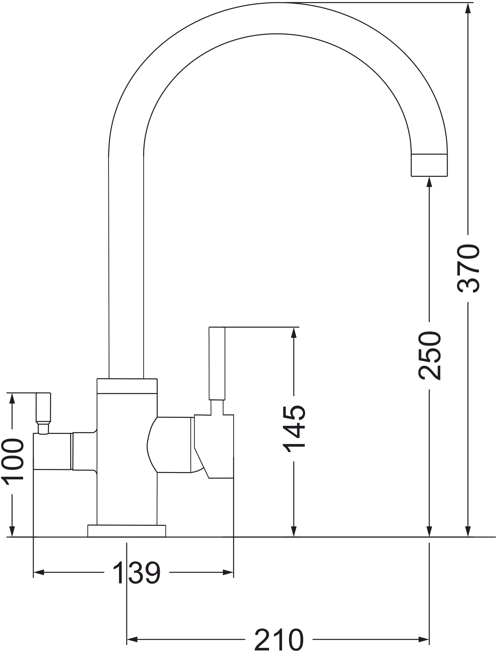 Комплект Мойка кухонная Domaci Солерно DMQ-1640.Q антрацит, 64х51 см, серая, кварцевая, встраиваемая, прямоугольная + Смеситель DC-3007 антрацит + Дозатор 401 антрацит