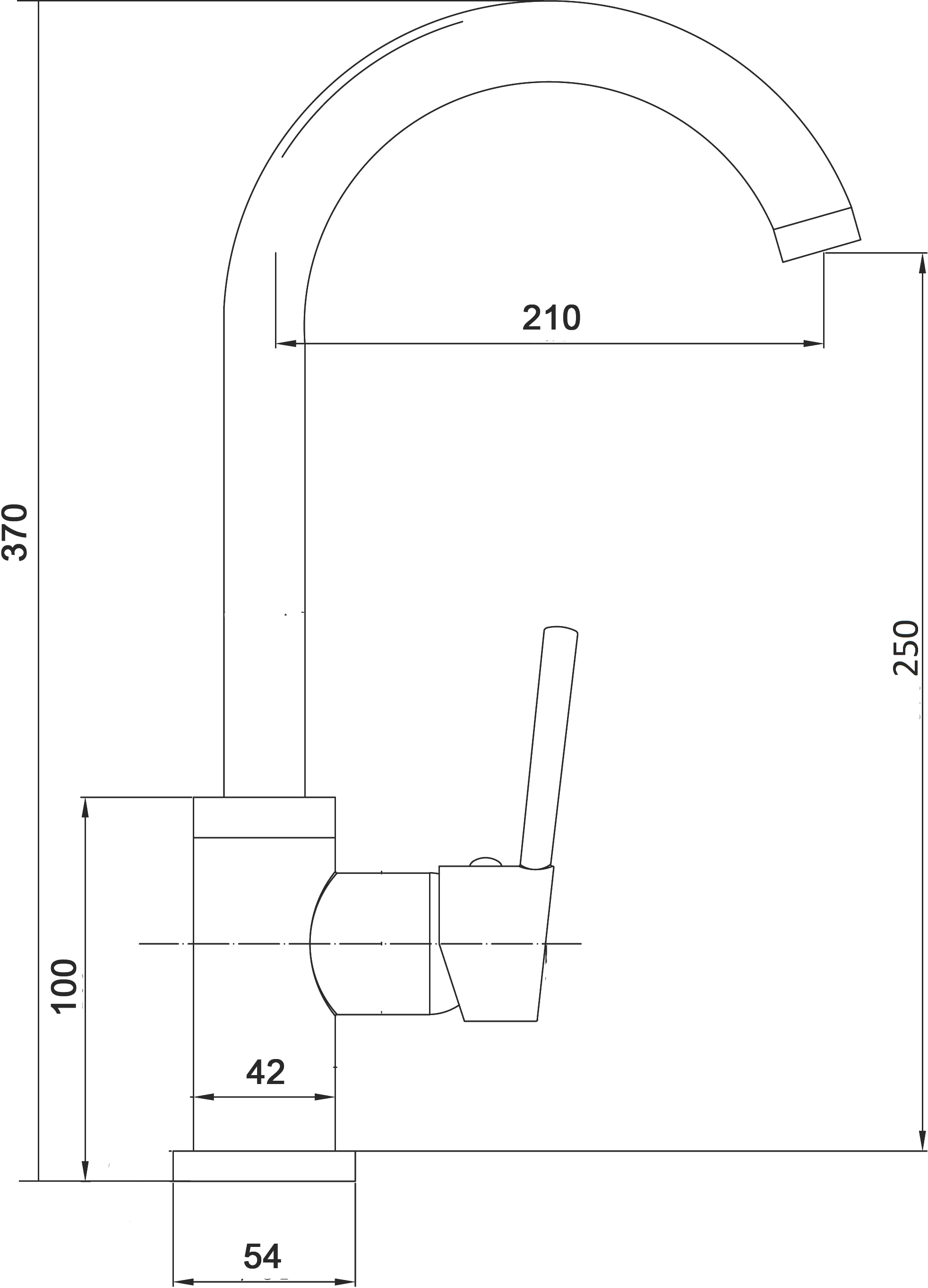 Комплект Мойка кухонная Domaci Солерно DMQ-1700.Q барит, серая, 38х46, кварцевая, с крылом, встраиваемая + Смеситель DC-3004 барит + Дозатор 401 барит