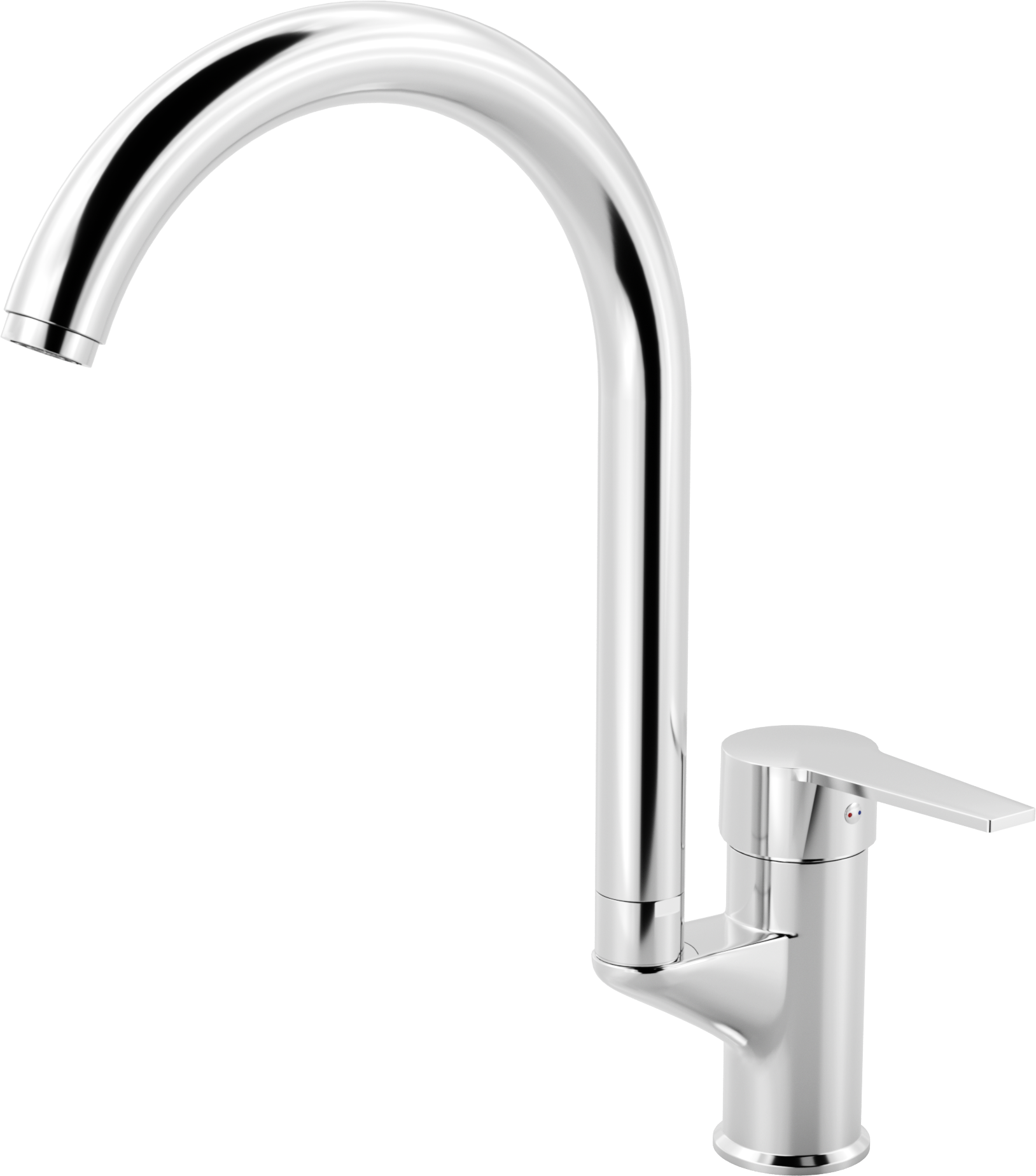Комплект Мойка кухонная Domaci Равенна Rand DGR 780*480 (6) L2TG L + Смеситель MEGA Snow MG-SH03 хром