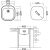 Комплект Мойка кухонная Domaci Равенна Lant DGA 465*488 (6) TG + Смеситель D1700000