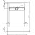Поддон для душа STWORKI Эстерсунд 120x80 белый камень, с сифоном