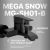 Смеситель для ванны с душем MEGA Snow MG-SH01-B черный