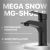 Смеситель для раковины MEGA Snow MG-SH02-B черный