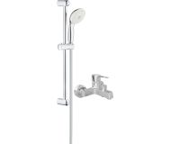 Смеситель для ванны с душем MEGA Sun MG-SUN01 + Душевой гарнитур Grohe Tempesta New 27794001