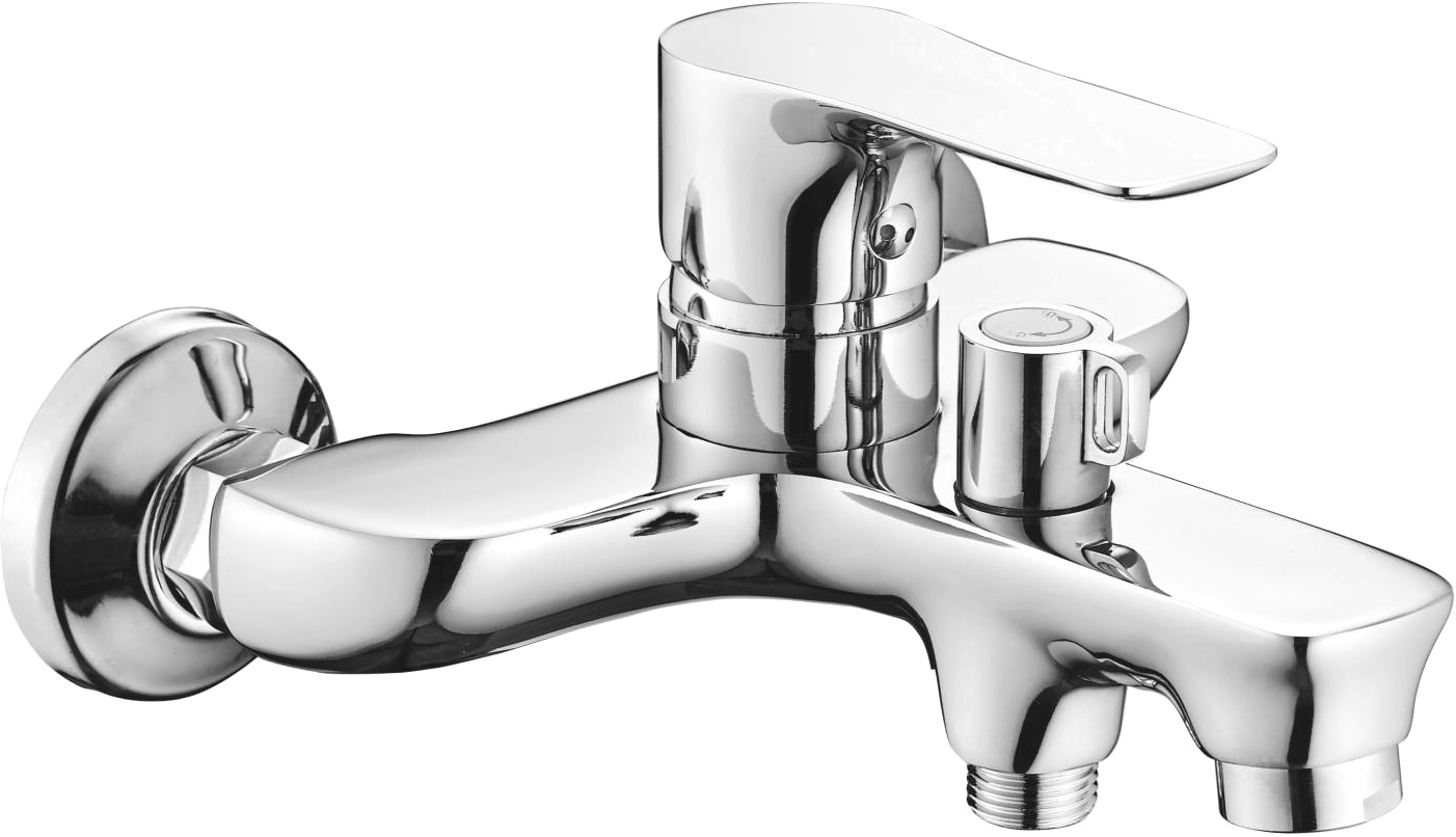 Смеситель для ванны с душем STWORKI Берген BER-02cr хром