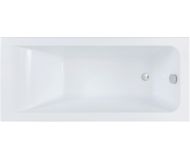 Акриловая ванна STWORKI Стокгольм 155x70 с каркасом, прямоугольная, российская, пристенная, встраиваемая