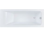 Акриловая ванна STWORKI Стокгольм 175x75 с каркасом, прямоугольная, российская, пристенная, встраиваемая
