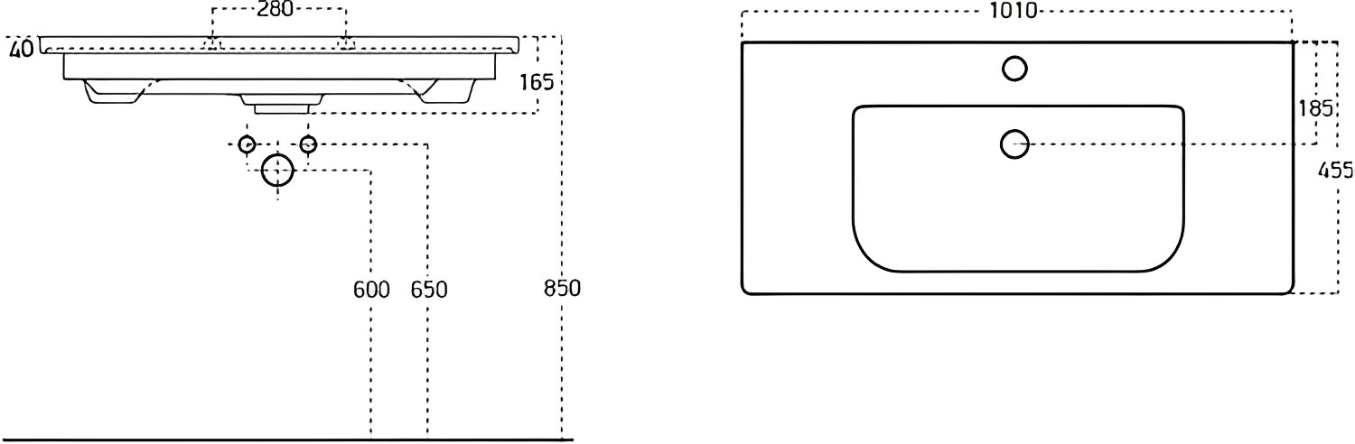 Раковина STWORKI 100 13100-KL