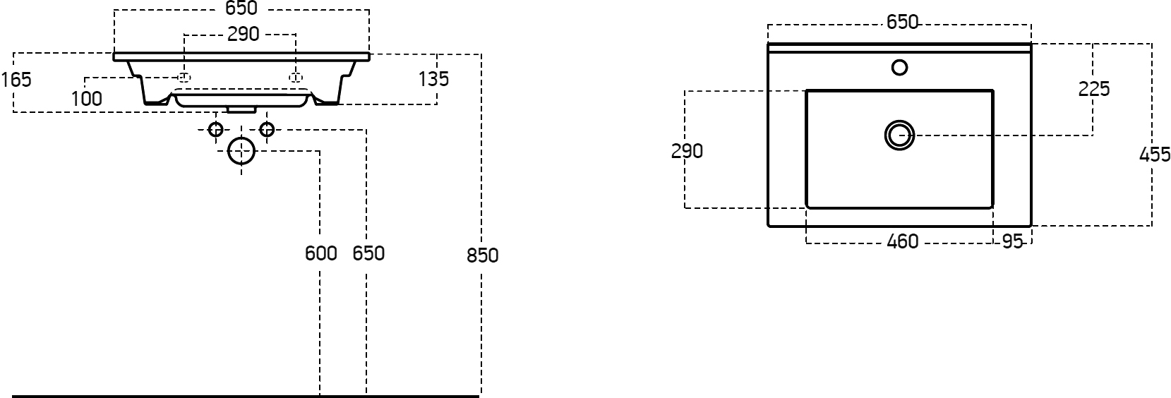 Раковина STWORKI Брамминг 65 9065-KL