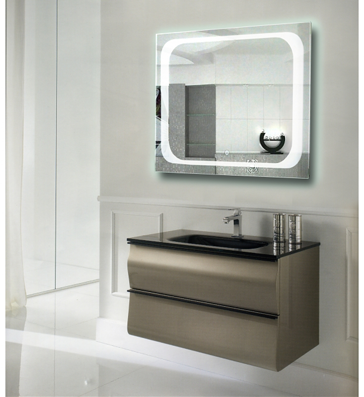Зеркало Atlantis LED 1000x700 с сенсором