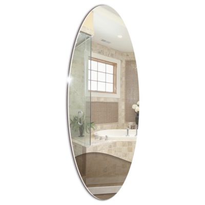 Зеркало для ванной "Овал" 930х350