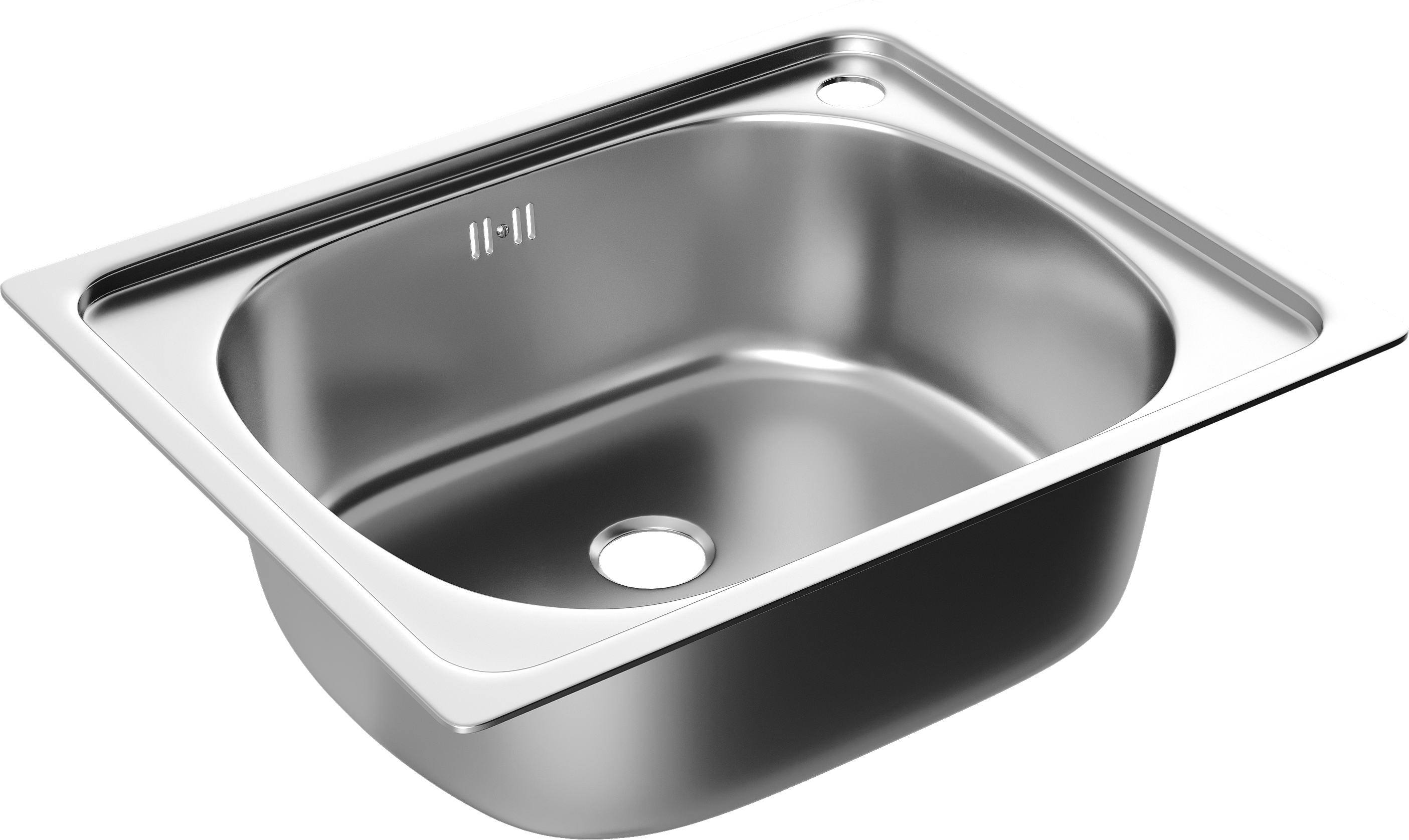 Мойка кухонная Domaci Равенна Ssik DCL 500*400 (6) 2T отверстие под смеситель справа