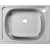 Комплект Мойка кухонная Domaci Равенна Ssik DCL 500*400 (6) 2T отверстие под смеситель справа + Смеситель D1900200