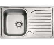 Мойка кухонная Franke POLAR PXN 611-78 врезная нержавеющая сталь матовый серый