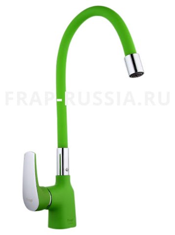 Смеситель для кухни Frap F4453-05 зеленый