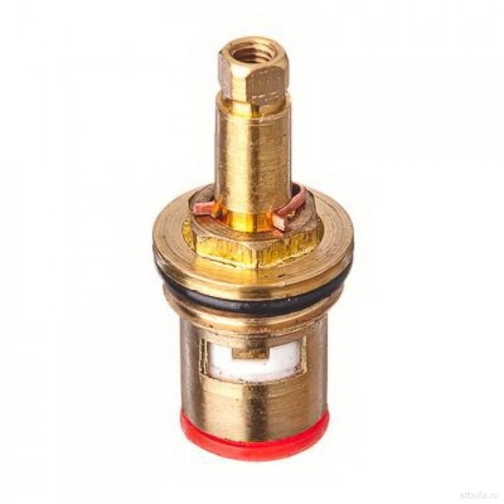 Кран-букса для смесителя 1/2", квадрат, шток 7х6мм, 90°, металлокерамика (2/500)