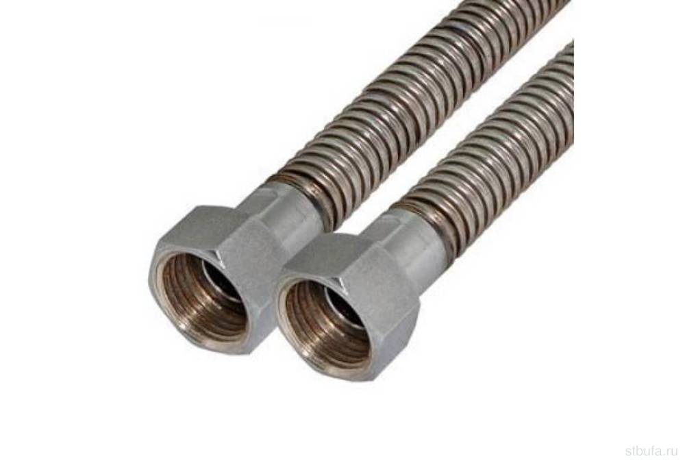 Подводка для газа Сильфонная Магистраль 1/2" 50 см г/г (10/100)